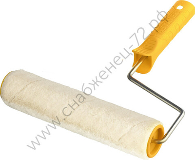STAYER VELUR 40 мм, 250 мм, 50% акрил, 50% шерсть, Малярный валик с ручкой, MASTER (0331-23)