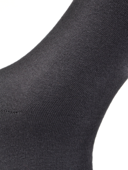 Носки высокие мужские, набор 3 пары, графит