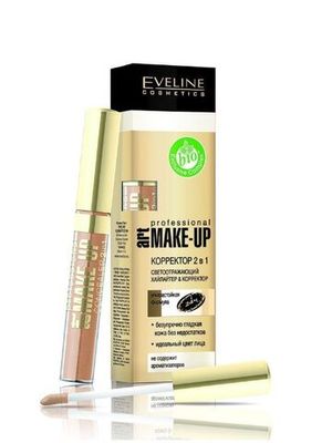 EVELINE КОРРЕКТОР 2в1 - 04 LIGHT серии ART PROFESSIONAL MAKE-UP, 7мл