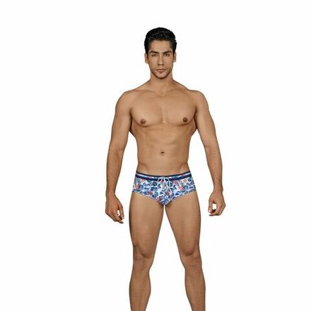 Мужские плавки голубые Clever Moda WILD SWIMSUIT BRIEF 016408