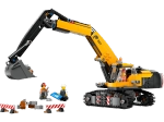 Конструктор LEGO City 60420 Желтый строительный экскаватор