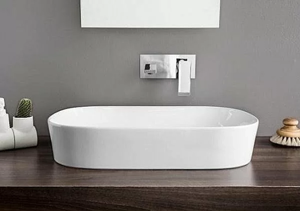 Раковина накладная Artceram Ghost 64,5 GHL002 01 00 белая