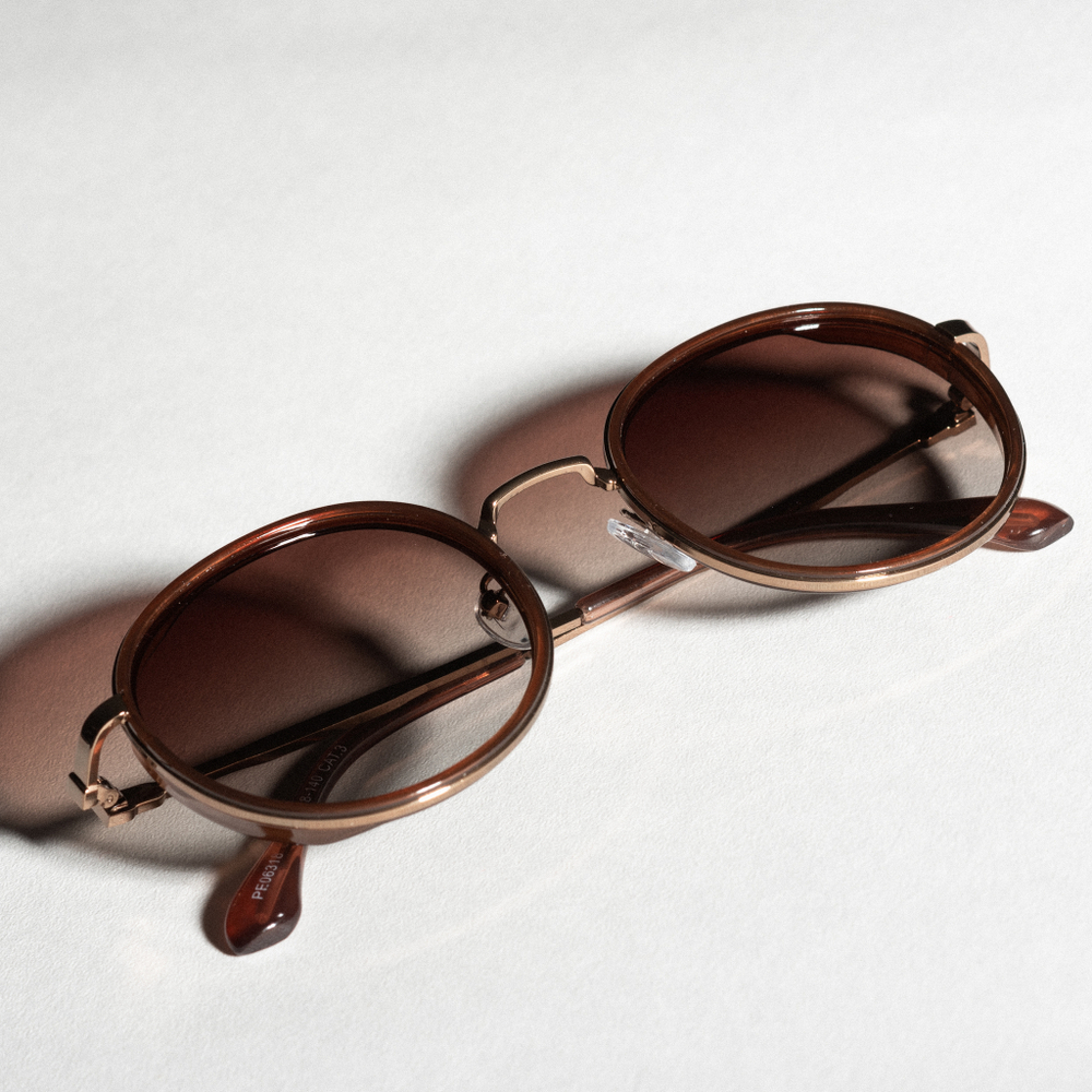 Солнцезащитные круглые очки/ Chambrow LERO