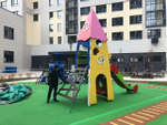 Игровой комплекс Горка для детей 4-6 лет для уличной площадки