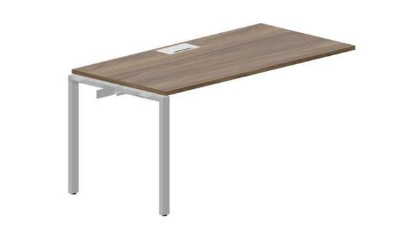 стол Strike 1580х780х750мм (металлический аутлет) - приставной элемент