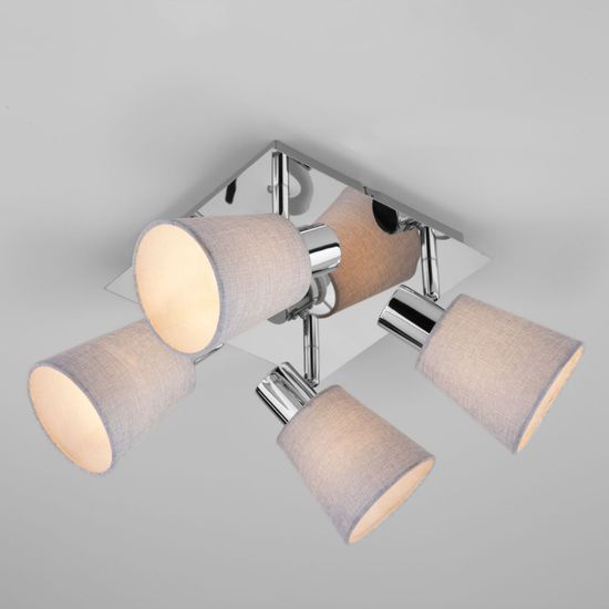 20080/4 / потолочный светильник / хром/голубой