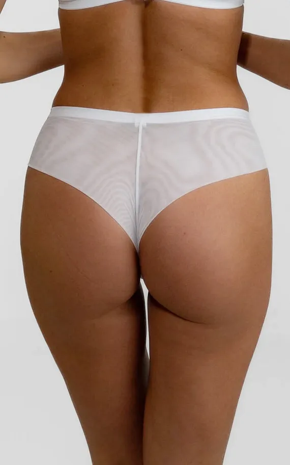 BUTTERFLY WHITE Mini Трусы бразильяно SUBTILLE