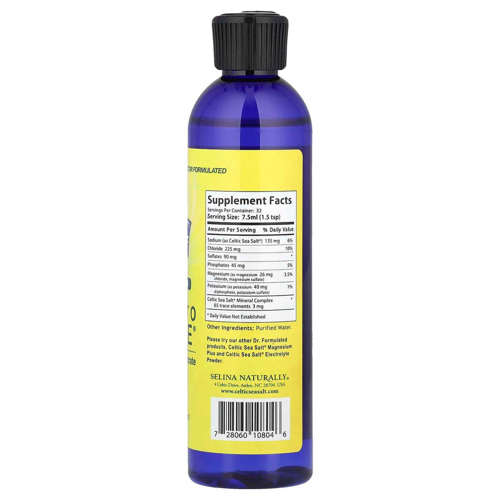 Celtic Sea Salt, Electro Lyve, жидкий электролит, 236 мл (8 унций)