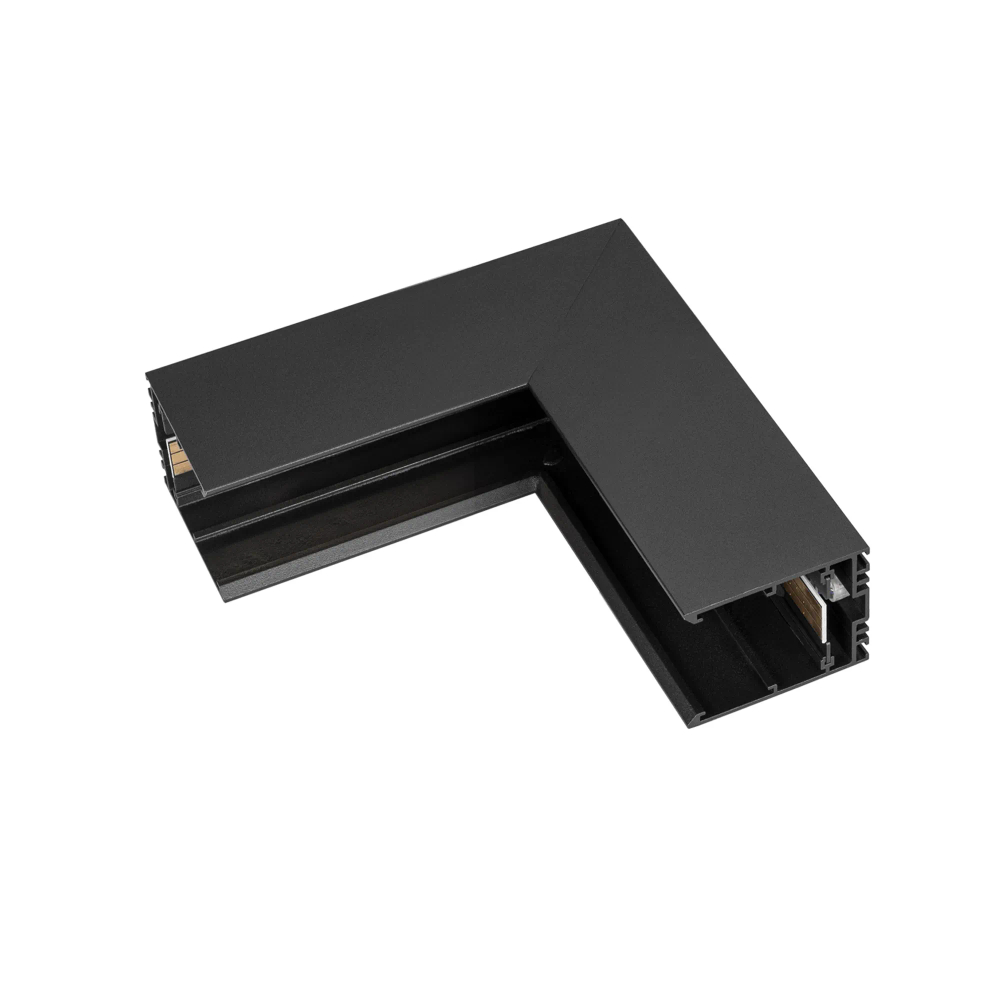 Коннектор угловой MAG-CON-2538-L90-INT (BK, внутренний) (Arlight, IP20 Металл, 5 лет) 035320