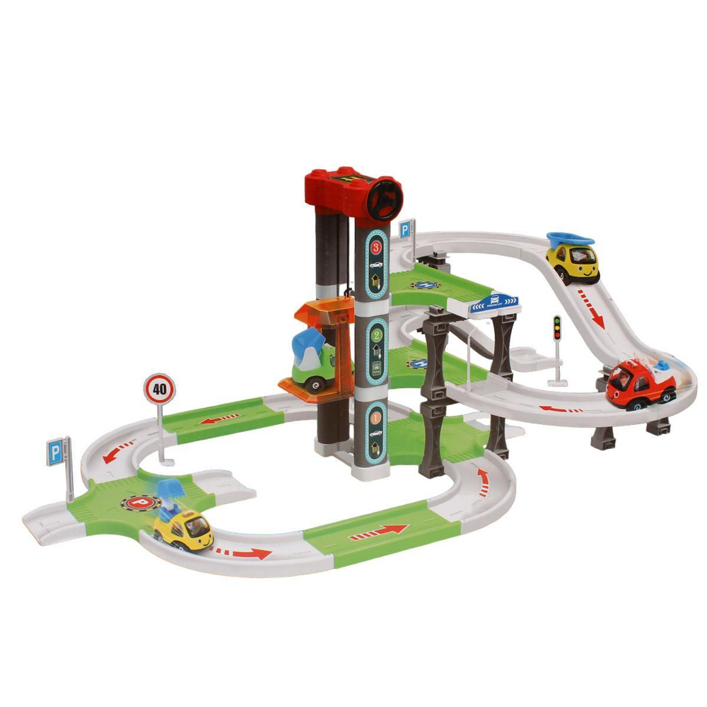 Парковка "Крутые виражи 2" (47х9,5х37) в коробка