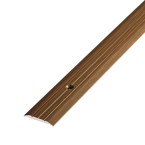 Порог одноуровневый Лука ПС-01, 1800 x 25 мм, дуб темный, 29724