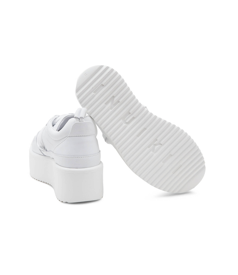 Кожаные кроссовки INUIKII - белый(30102-800)