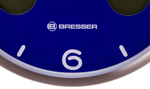 Часы настенные Bresser MyTime io NX Thermo/Hygro, 30 см, синие
