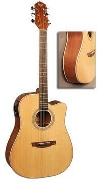 Гитара электроакустическая FLIGHT AD-200 CEQ NA