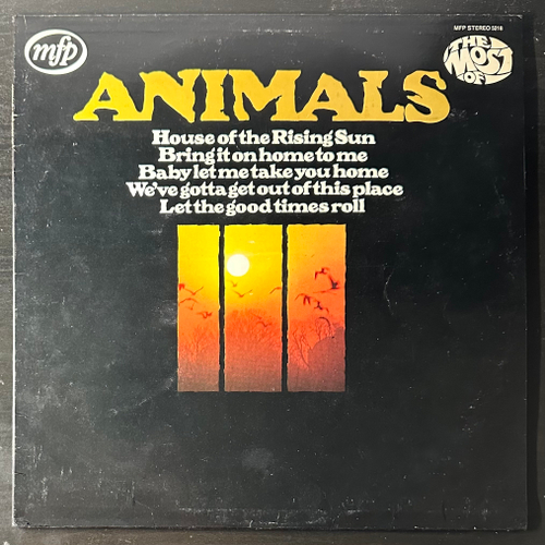 Animals ‎– The Most Of (Англия)