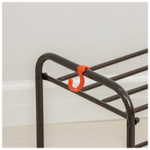 ПОДСТАВКА ДЛЯ ОБУВИ 2 ПОЛКИ 80СМ МЕД/АНТИК