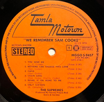 The Supremes - We Remember Sam Cooke (Голландия 1965г.)