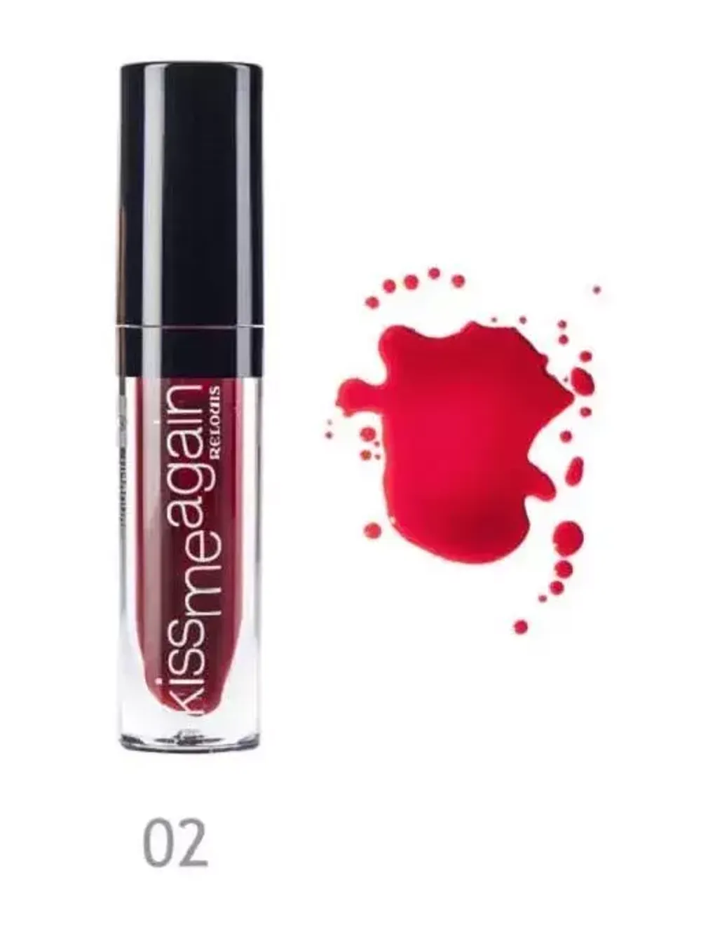 Оттеночный гель-тинт для губ RELOUIS Kiss Me Again - 02 КРАСНЫЙ