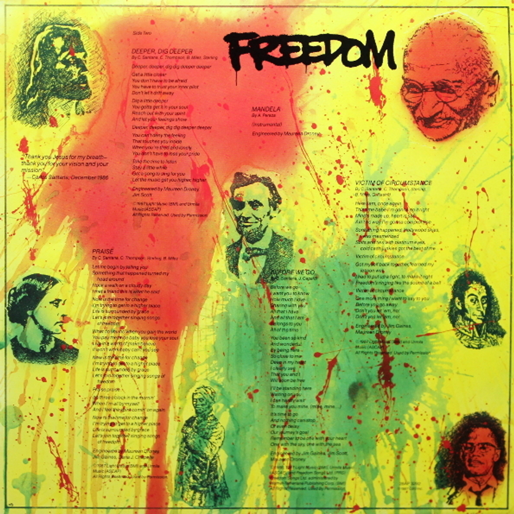 Santana / Freedom (LP)