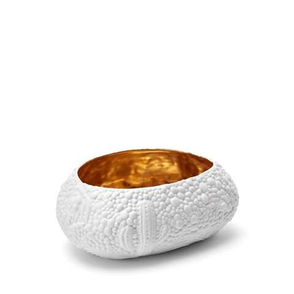 Чаша L'Objet Haas Mojave White Gold (19 x 16 см)