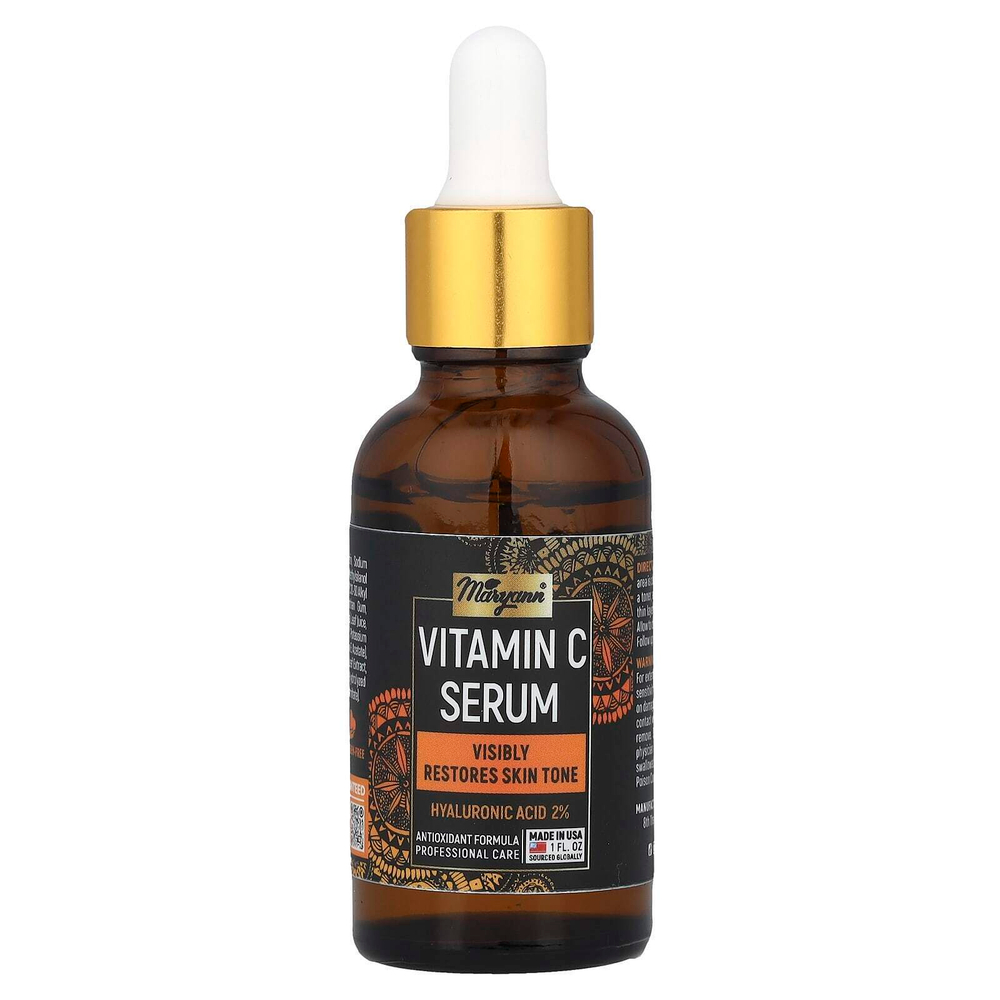 MaryAnn Organics, Сыворотка с витамином C, 30 мл (1 жидк. унц.)