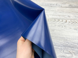 Quentin Metal Blue (0,9-1,1 мм), цв. Синий, натуральная кожа козы