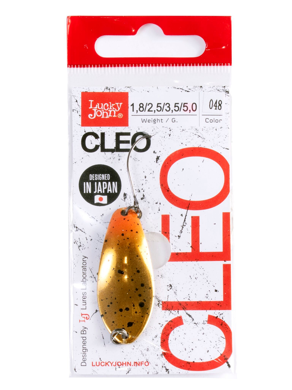 Блесна колеб. Lucky John CLEO длин.41мм/05,0г 048