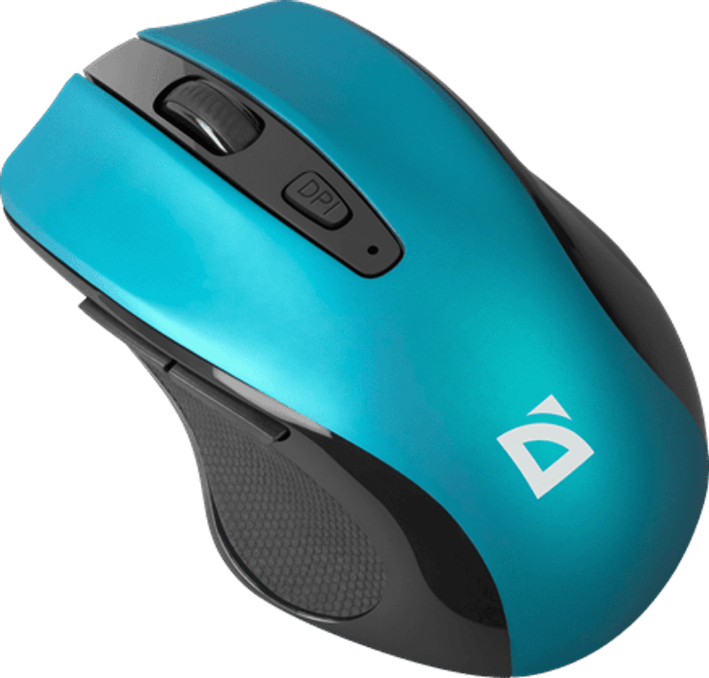 Мышь беспроводная Defender Prime MB-053 бирюзовый