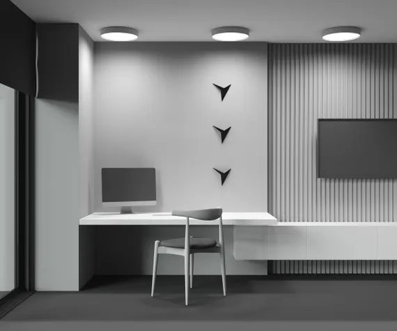 Потолочный светильник Зон / Zon 45 Вт 2700 К 120° Technical c032cl-45w2.7k-rd-mg