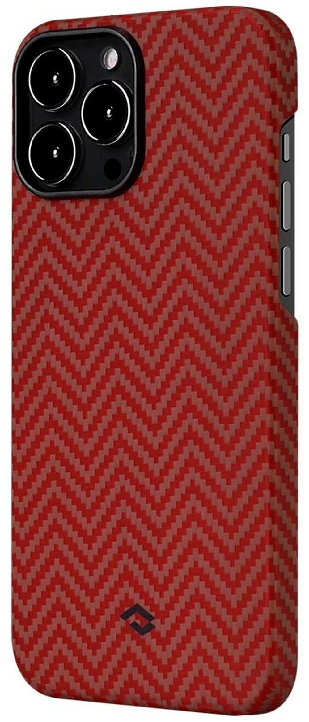 Чехол для IPhone 13 (KI1307M) Pitaka MagEZ Case 2 red-orange
