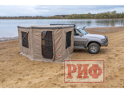 Стенки для комбинированной (прямоугольной с веерной частью) маркизы 2,5х2,5 м правые