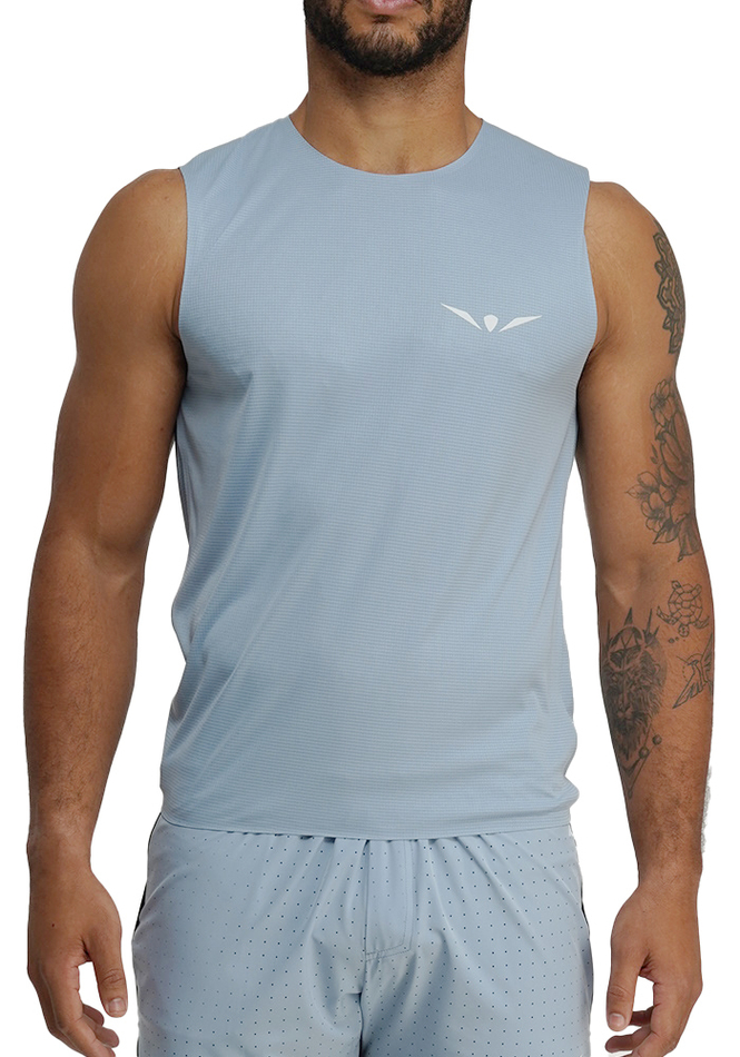 МАЙКА МУЖСКАЯ WIDE TANK TOP | SKYBLUE