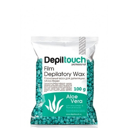 Пленочный воск Aloe Depiltouch, 100 г.