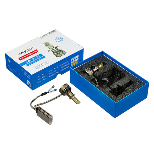 Лампа светодиодная LED Avantech H3 12V 45W, 3000К (комплект 2 шт.) ALB0345SY