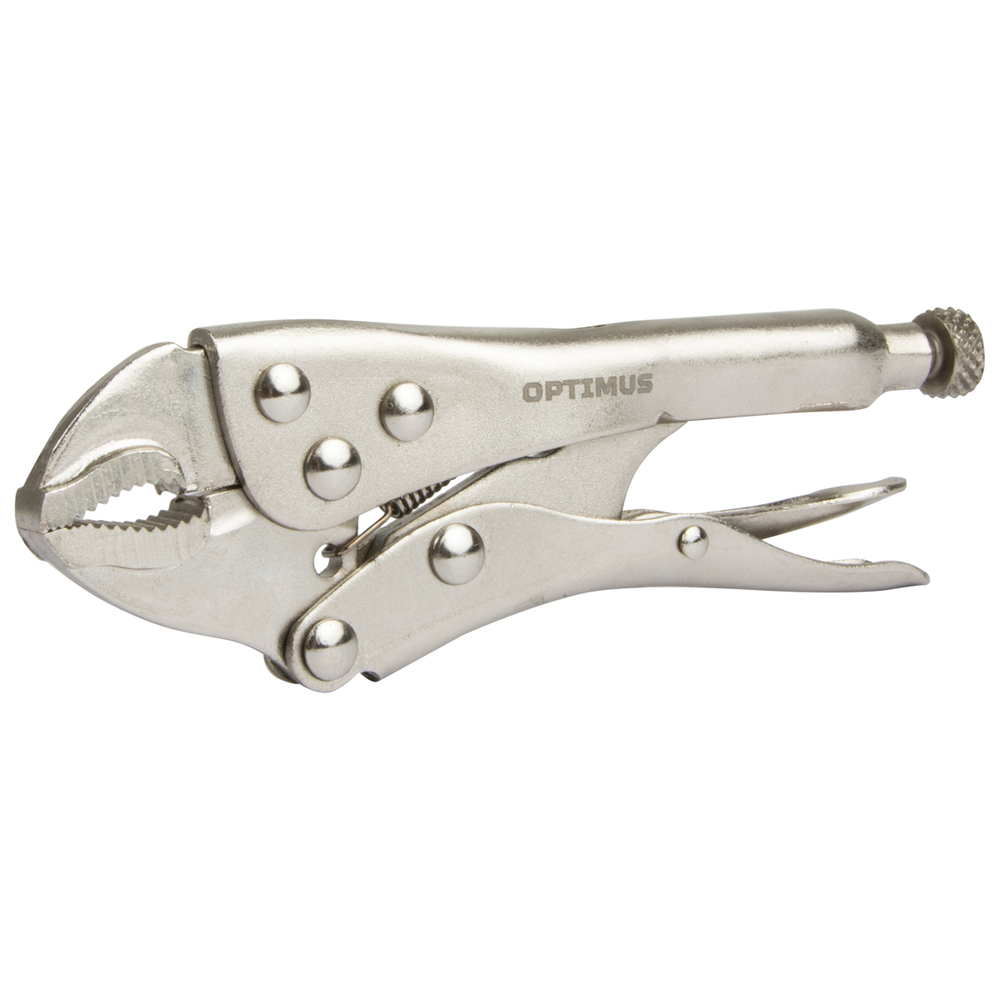 OPTIMUS 11105 Зажим сварочный американского типа, изогнутые губки 5"