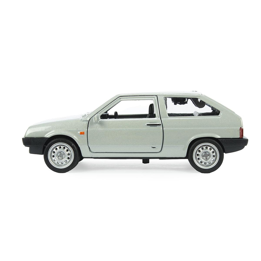Модель ин. мет. "Lada-2108 Спутник" 12см, двер, баг, серебристый, коробка 2108-12-SR (Технопарк)