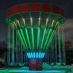 Цепочная карусель «Крона», стационарная высота 8 метров