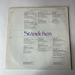 Винтажная виниловая пластинка LP Сборник Классической Музыки, Standchen, Моцарт, Брамс, Бетховен (ГДР 1981)