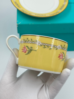 Набор из 2х чайных пар Tiffany & Co, Pink Tulip