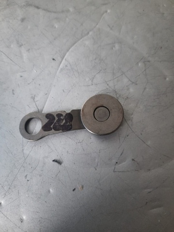 Фиксатор переключения передач мопед Alpha альфа  (планка копира без ролика и ушка)