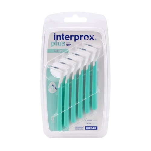 Межзубные ершики Interprox Plus Micro, зеленые4 шт
