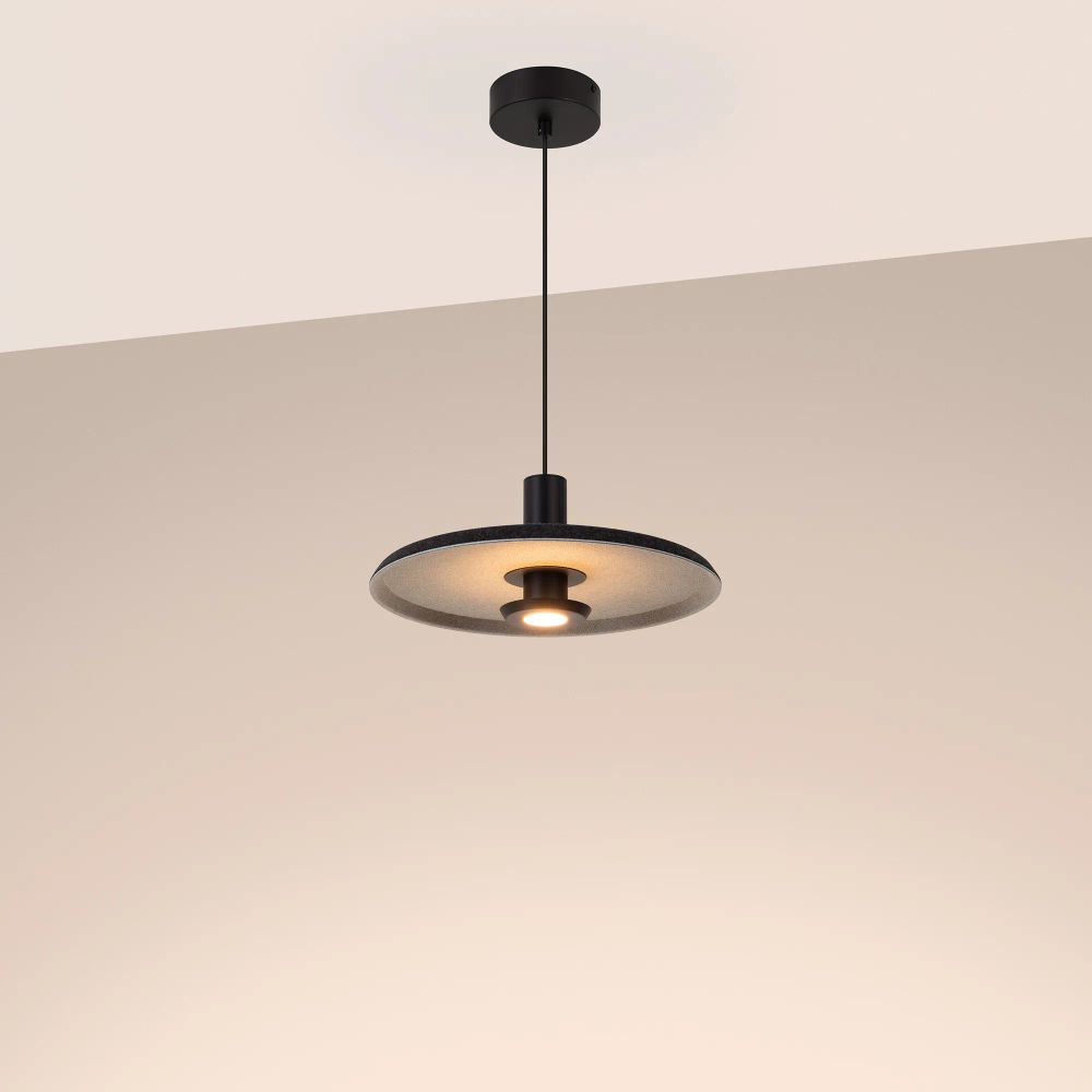 Светильник SP-KOTARO-R350-12W Warm2700 (BK-GR, 36 deg, 230V, TRIAC) (Arlight, IP20) 057222