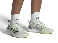 Женские Кроссовки теннисные Adidas Defiant Speed W - crystal jade/aurora met/lucid lemon