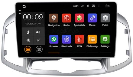 Магнитола для Chevrolet Captiva 2011-2015 - AIROC 2K RX-1303 Android 13, QLed+2K,  ТОП процессор, 8/128, CarPlay, SIM-слот