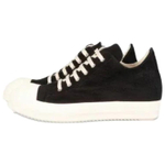 RICK OWENS/RO Low top Canvas Shoes Men"s Black