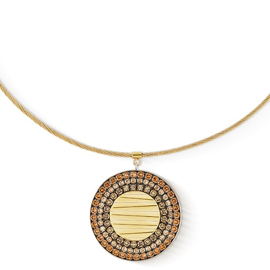 Колье Coeur de Lion Beige-Gold 2037/10-1016