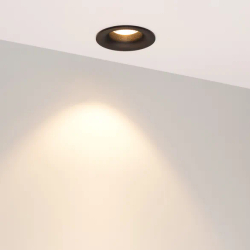 Светильник MS-FOGGY-BUILT-R86-10W Warm3000 (BK, 60 deg, 230V) (Arlight, IP54 Металл, 5 лет) 044630