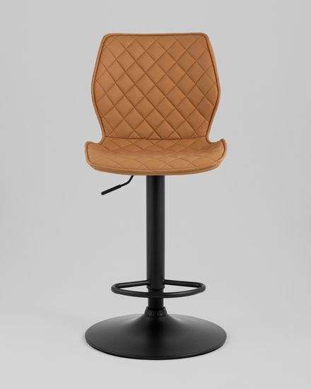 Стул барный Dome экокожа коричневый 2 шт