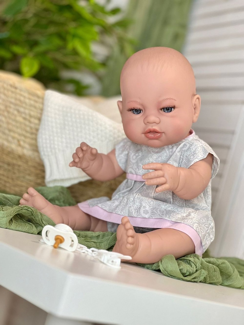 Кукла Berbesa виниловая 42см Recien Nacido (5104K)