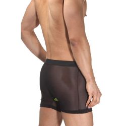 Мужские боксеры черные с салатовой вставкой La Blinque LB15162